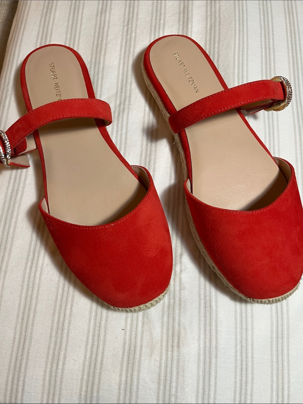 Stuart Weitzman  Maryjane slides Sz9